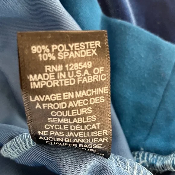 AVIATOR NATION Royal Blue Velour Hoodie with Stripes Women’s Size L NWT - Picture 10 of 11